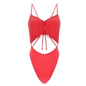 Agua Bendita Diany Tout One Piece Swimsuit Pink thumbnail 4