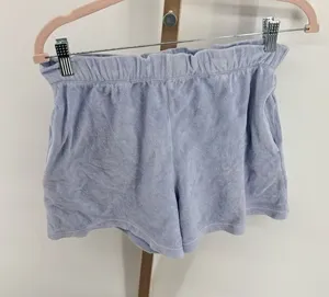 Aerie Blue Lounge Shorts XS Cotton Blend Elastic Waist Pockets thumbnail 1