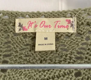 NWT Lightweight Sage Springtime Sweater Size M thumbnail 3