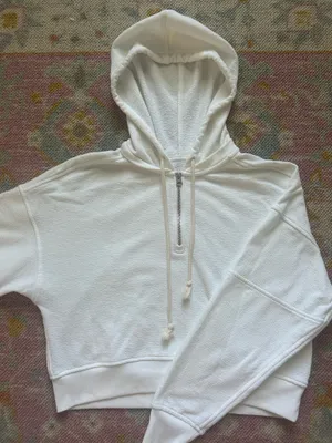 Aerie Quarter-Zip Pullover Hoodie thumbnail 3