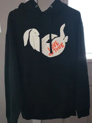 Harry Styles Love On Tour Bunny Hoodie thumbnail 1