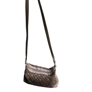 Etienne Aigner Vintage Monogram Logo Shoulder Bag Brown‎ Canvas Leather Trim thumbnail 11
