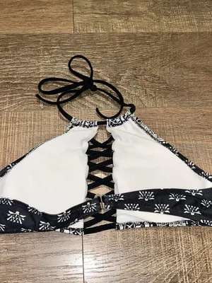 Cupshe Geometric Pattern 2 Piece Swimsuit Women's Small thumbnail 3