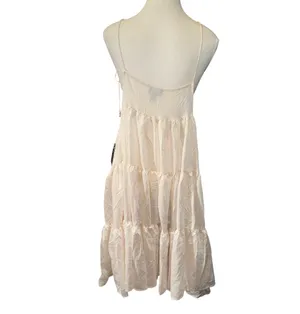 Flowy tier mini dress White Size XS thumbnail 6