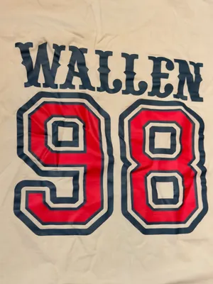 Morgan Wallen 98 Braves-Inspired Graphic Tee | Women’s Large thumbnail 5