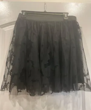 Spirit Halloween Black Bat Skirt thumbnail 1