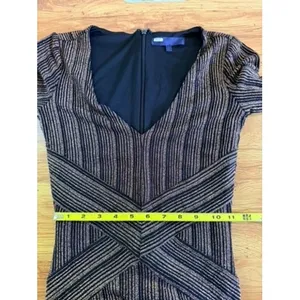 Rachel Rachel Roy Copper Quinn Metallic‎ Bodycon Dress Size Small thumbnail 9