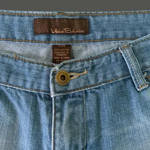 Urban Behavior Low/ Mid Rise Blue Jean Shorts with Cuffed Hems thumbnail 3