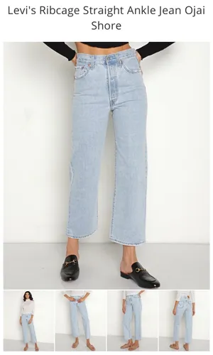 Levi’s Jeans Ribcage Straight Ankle Women’s thumbnail 5