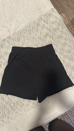 Black sweatpant shorts thumbnail 3