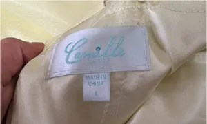 Camille La Vie Yellow Prom Dress thumbnail 5