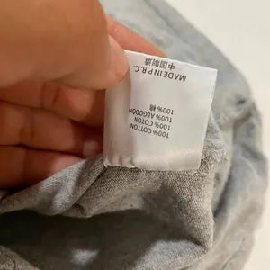 Brandy Melville New York Graphic Baby Tee Gray Ringer Crop Top One Size thumbnail 9