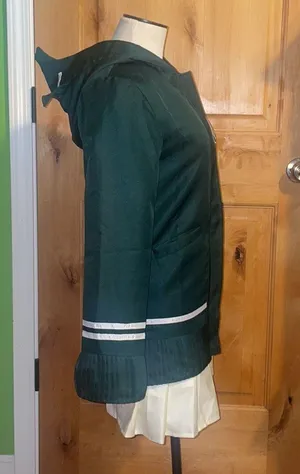 Chiaki Nanami Cosplay Anime High School Costume Jacket & Skirt EUC S WITH Pink Wig & Hair Clip; WITHOUT Shirt, Tights, or Pink Tie thumbnail 5