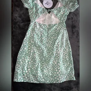 Princess Polly Kasey Mini Dress in Green Size 2 New with tag thumbnail 14