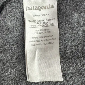 Patagonia Synchilla‎ Fleece Snap-T Pullover Gray Peach XS Lightweight Gorpcore thumbnail 4