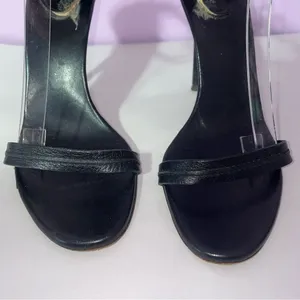Gucci High Heel Horsebit Stiletto Sandals Women Size 9 Strappy Open Toe Luxury thumbnail 3
