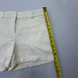 Ann Taylor LOFT White Lace Shorts Size 6 thumbnail 2
