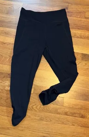 Free People Movement Womens Large Strappy Criss Cross Ankle Ahtletic Pockets thumbnail 1