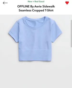 Aerie sidewalk cropped tee thumbnail 4
