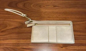 Coach Gold Wristlet thumbnail 2