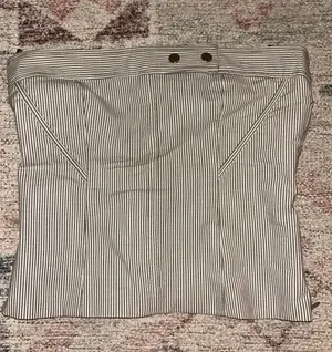 Zara striped tube top thumbnail 1