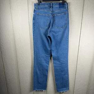 Abercrombie & Fitch 90s Straight Ultra High Rise Jeans Womens 28/6XL Medium Wash thumbnail 3