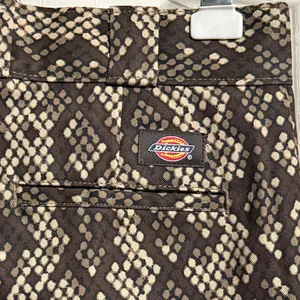💙💖 Dickie's‎ Camden Straight Leg Snakeskin Print High Rise Work Pants thumbnail 4