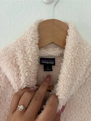 Patagonia Women's Los Gatos 1/4-Zip fleece pullover in light pink thumbnail 3