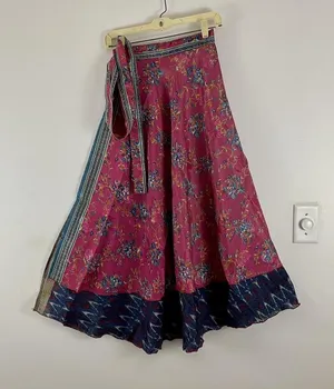 Reversible Maxi Wrap Skirt BINS206 thumbnail 1