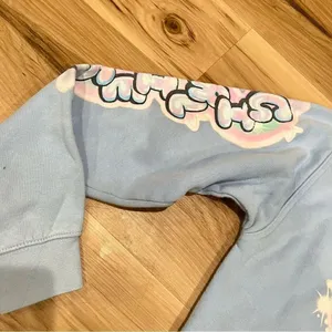 Girlies by Safety Pin Blue Hoodie Women’s Medium thumbnail 4