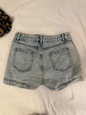 Denim Skirt Blue thumbnail 2