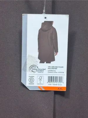 Mondetta Ladies Long Softshell Jacket Wind and water resistant nwt size XXL thumbnail 10