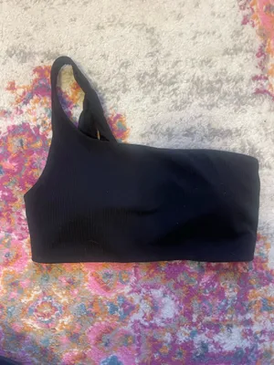 Lululemon Nulu Ribbed Asymmetrical Bra thumbnail 2