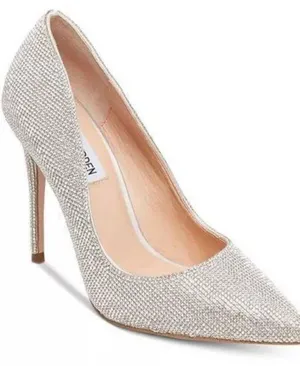 Steve Madden Attract Rhinestone Silver Multi Heels thumbnail 3