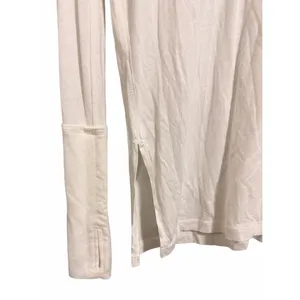 Free People We the Free Fresh & Clean Long Sleeve Top Ivory‎ Women's Size Small thumbnail 7