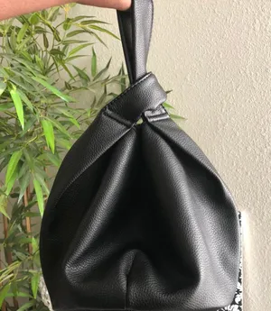 The drop hobo sac one strap slouchy black bag purse thumbnail 1