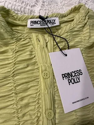Princess Polly Burton down Suzu top green thumbnail 3