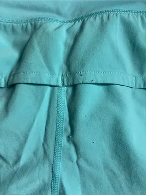 lululemon athletica Light Aqua Blue Athletic Skort Shorts thumbnail 6