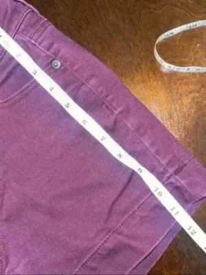 Aeropostale Maroon Midi Shorts thumbnail 10