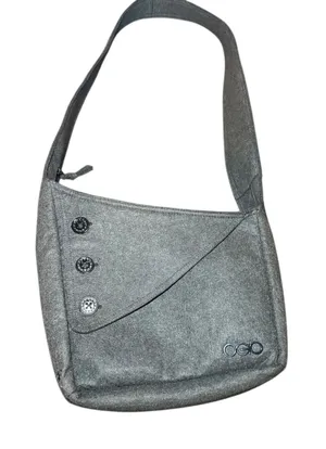 OGIO Charcoal Gray‎ Shoulder Wool Messenger Bag Boho Casual Crossbody Everyday thumbnail 1