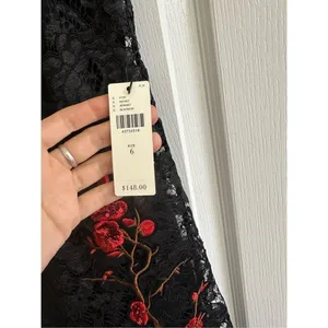 NWT Nicole Miller New York Anthropologie Sequin Midtown Lace Dress Dress Size 6 thumbnail 6