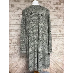 Pact Revive Organic Cotton Swing Dress - Size Large‎ Pockets Green Lagenlook thumbnail 6