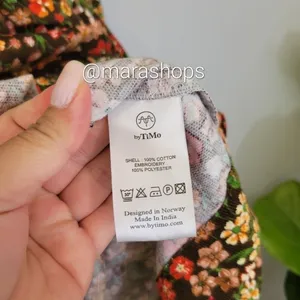 byTiMo Floral Baby Cord Shift Dress thumbnail 9
