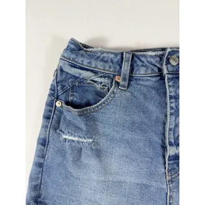Free People We The Free Women’s Size‎ 28 Distressed High Rise Denim Shorts thumbnail 14