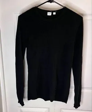 Gap Ribbed Crew Neck Shirt L thumbnail 2