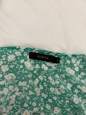 Zesica Women's Summer Bohemian Floral Printed Wrap V-Neck Beach Maxi Dress Green thumbnail 3