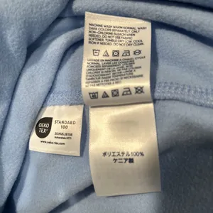 Lands End Fleece Womens light blue 1/4 Zip Pullover Lightweight new plus size 1x thumbnail 6