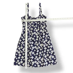 Patagonia Summertime Dress Blue and‎ White Hemp Organic Cotton Size 6 thumbnail 3