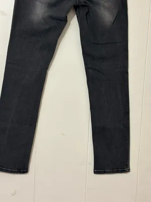 Anine Bing Low Rise Skinny Jeans Faded Black Size 24 thumbnail 9