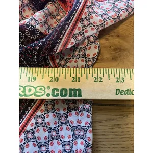 Figueroa & Flower Blouse Shirt Women Size‎ Large Boho Tunic Floral Patchwork thumbnail 5